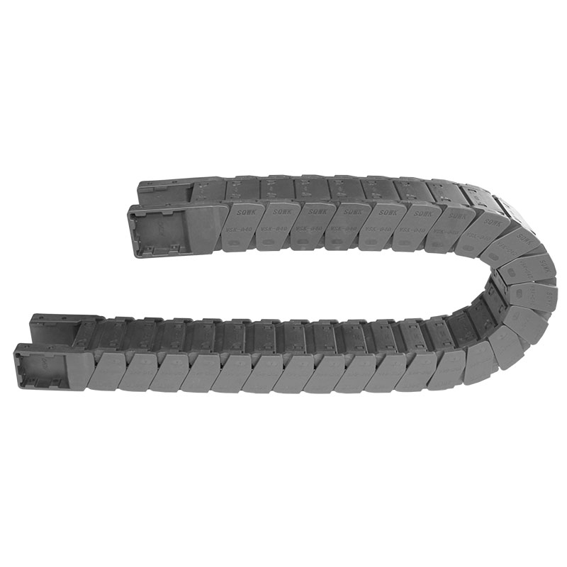40*50 mm reinforced nylon high speed muted cable drag chain
