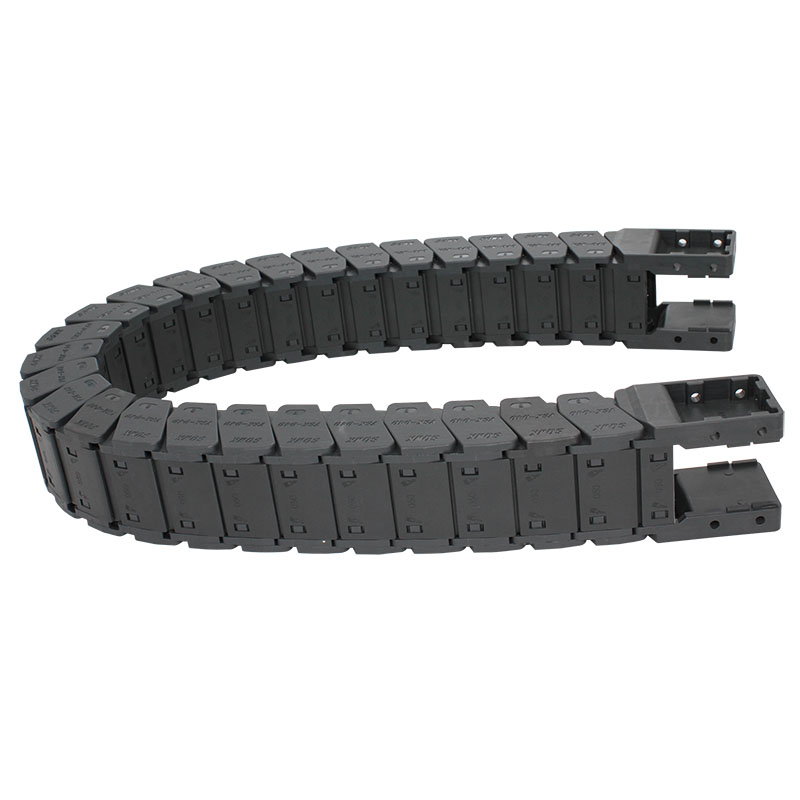 40*50 mm reinforced nylon high speed muted cable drag chain
