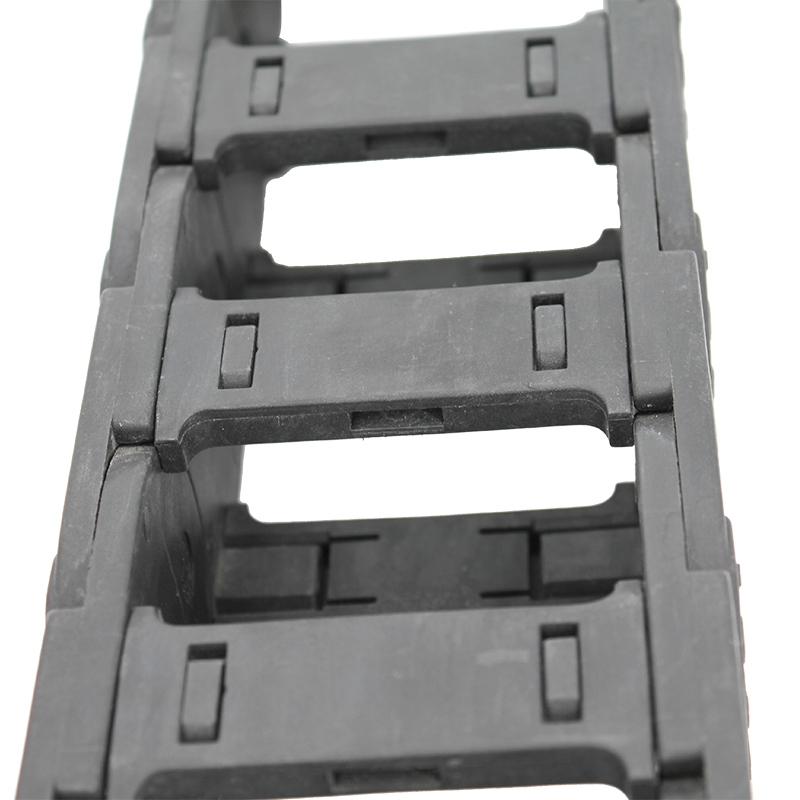 45*75 mm MT nylon open bridge type openable cable carrier chain