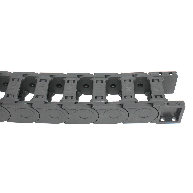 30*50 mm MTK nylon PA6 bridge type cable drag chain