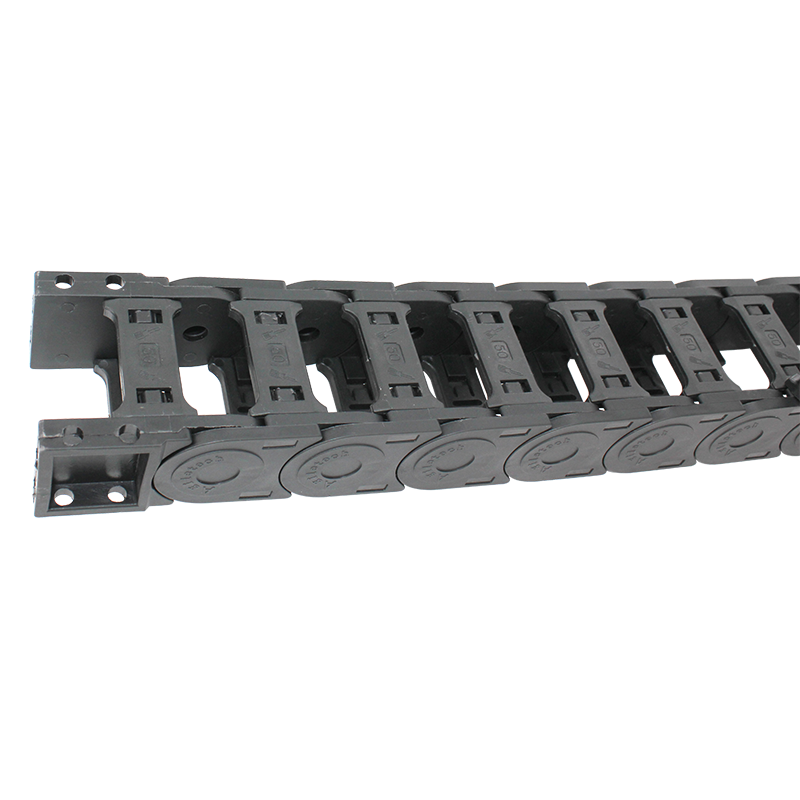 30*50 mm MTK nylon PA6 bridge type cable drag chain