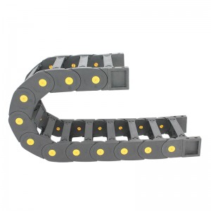 2019 New Style Reinforced Bellow Tube - 45*150 mm MTS reinforced nylon cnc electrical energy chain – Anjie