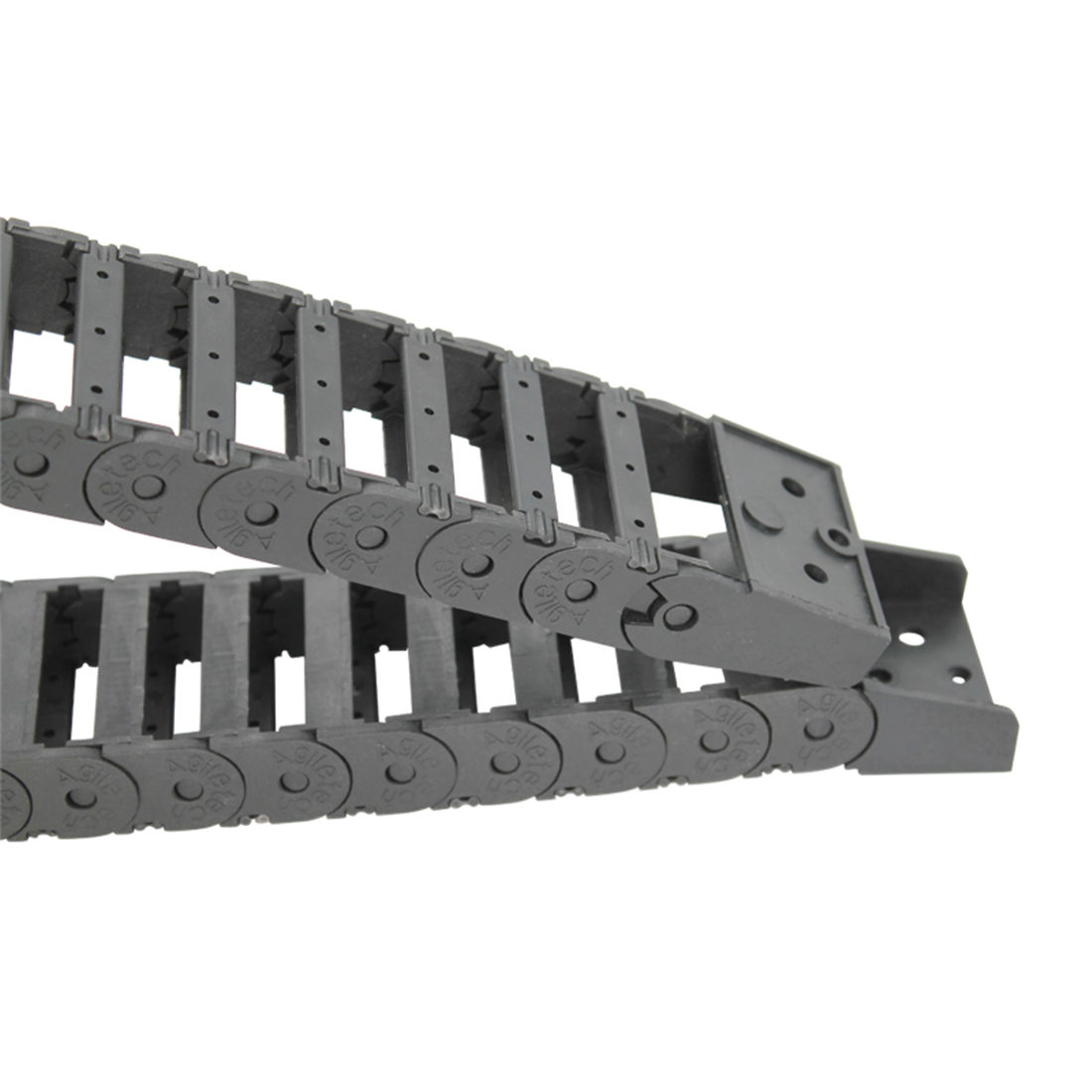 Hot New Products Cable Wire Chain - 15*40 MT series bridge type high strength plastic nylon energy chain – Anjie